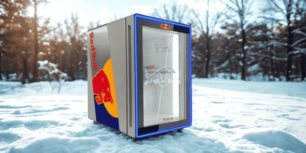banniere mini frigo redbull