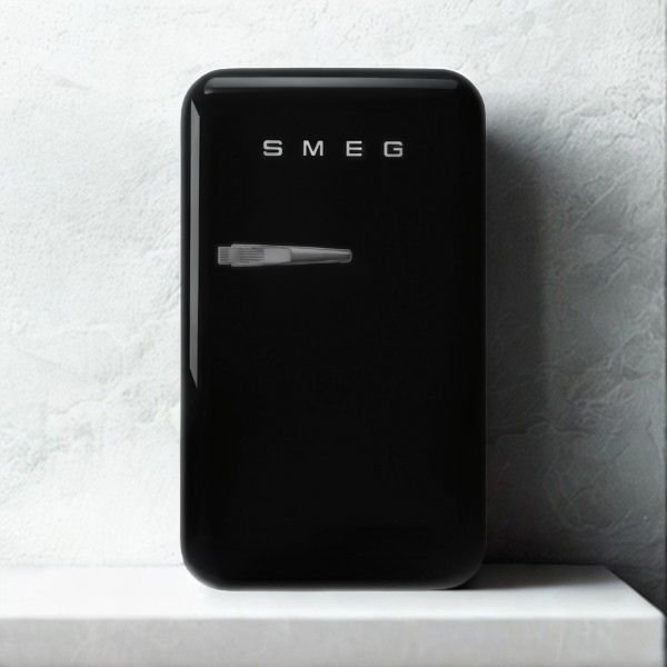mini frigo smeg couleur noir
