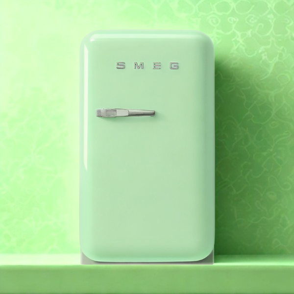 mini frigo smeg couleur vert